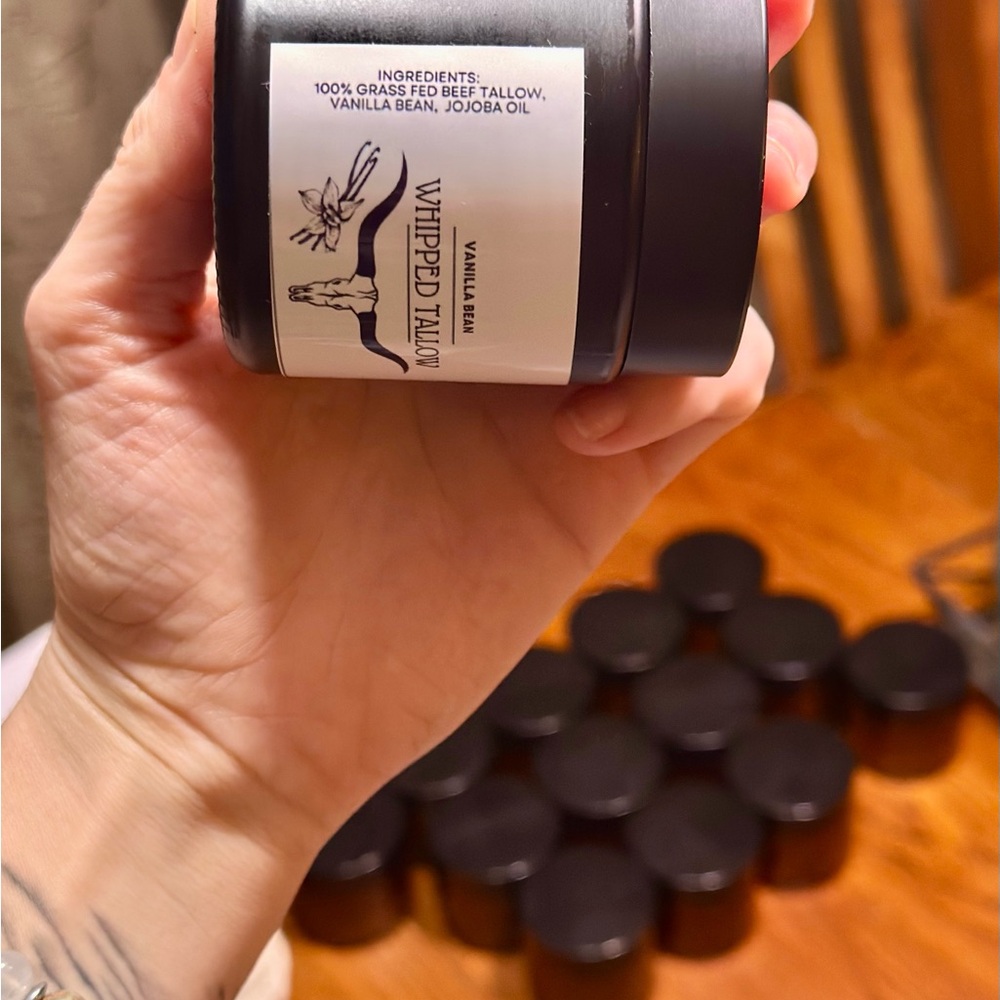 Whipped Tallow with Vanilla Bean 4 oz